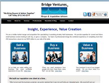 Tablet Screenshot of bridgeventuresllc.com